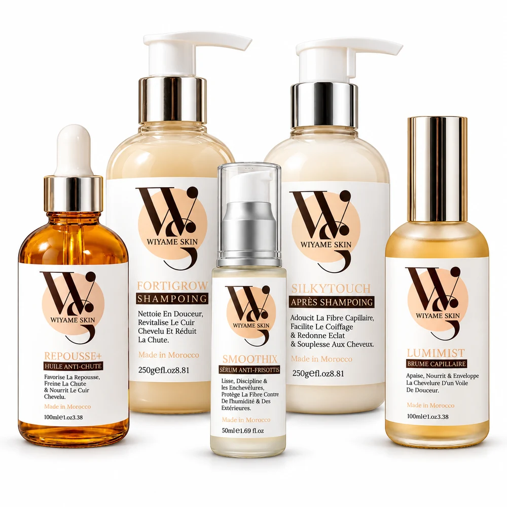 Pack Complet Soin Capillaire Les 5 essentiels Wiyame Skin
